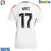 Njemačka Florian Wirtz #17 Domaci Dres za Ženska EP 2024 Kratak Rukav